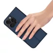 DUX DUCIS oldalra nyíló tok SKIN PRO iPhone 16 Pro Max, kék