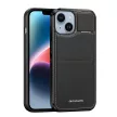 Dux Ducis Rafi Mag 3in1 iPhone 15 Plus MagSafe RFID Blocker hátlap, tok, fekete