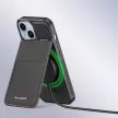 Dux Ducis Rafi Mag 3in1 iPhone 14 Plus MagSafe RFID Blocker hátlap, tok, fekete