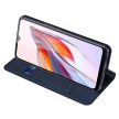 Dux Ducis Skin Pro oldalra nyíló tok Xiaomi Redmi 11A/Poco C55/Redmi 12C Cover Flip Card Wallet Stand, kék