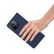 Dux Ducis Skin Pro oldalra nyíló tok Xiaomi Redmi 11A/Poco C55/Redmi 12C Cover Flip Card Wallet Stand, kék
