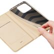 Dux Ducis Skin Pro Case Xiaomi 13 Pro Flip Card Wallet Stand oldalra nyíló tok, arany