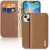 Dux Ducis Hivo bőr Flip Cover eredeti bőr oldalra nyíló tok kártyatartóval iPhone 14 Plus, barna