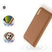 Dux Ducis Hivo bőr Flip Cover eredeti bőr oldalra nyíló tok kártyatartóval iPhone 14 Pro, barna