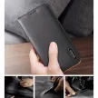Dux Ducis Hivo bőr Flip Cover eredeti bőr oldalra nyíló tok kártyatartóval iPhone 14 Pro, barna