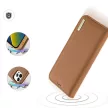Dux Ducis Hivo bőr Flip Cover eredeti bőr oldalra nyíló tok kártyatartóval iPhone 14 Pro Max, barna