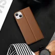 Dux Ducis Skin X2 oldalra nyíló tok iPhone 14 Plus, barna