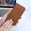 Dux Ducis Skin X2 oldalra nyíló tok iPhone 14 Plus, barna