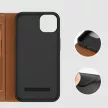 Dux Ducis Skin X2 oldalra nyíló tok iPhone 14 Plus, barna