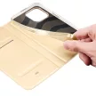 Dux Ducis Skin Pro oldalra nyíló tok iPhone 14 Pro Max, arany