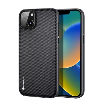Dux Ducis Fino tok, iPhone 14 Plus, fekete