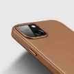 Dux Ducis Grit bőr tok iPhone 14 Elegáns műbőr borítás (MagSafe), barna