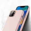 Dux Ducis Grit bőr tok iPhone 14 Plus Elegáns műbőr tok, (MagSafe), rózsaszín