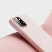 Dux Ducis Grit bőr tok iPhone 14 Plus Elegáns műbőr tok, (MagSafe), rózsaszín