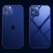Joyroom New Beauty Series Ultra Slim tok galvanizált kerettel iPhone 12 Pro Max, zöld