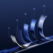 Joyroom New Beauty Series Ultra Slim tok galvanizált kerettel iPhone 12 Pro Max, zöld