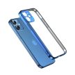 Joyroom New Beauty Series Ultra Slim tok galvanizált kerettel iPhone 12 mini, fekete