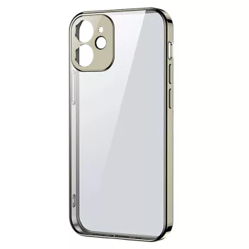   Joyroom New Beauty Series Ultra Slim tok galvanizált kerettel iPhone 12 Pro Max, arany