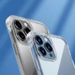 Joyroom Defender sorozatú tok iPhone 13 robusztus ház kampókkal, átlátszó