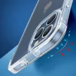 Joyroom Defender sorozatú tok iPhone 13 robusztus ház kampókkal, átlátszó