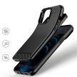 Carbon Case Flexible iPhone 13 Pro Max hátlap, tok, fekete