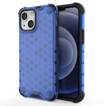   Honeycomb Case iPhone 13 mini ütésálló hátlap, tok, kék