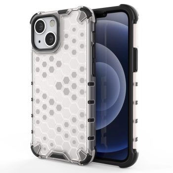   Honeycomb Case iPhone 13 mini ütésálló hátlap, tok, átlátszó