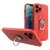 Ring Silicone Finger Grip Samsung Galaxy S21 Plus hátlap, tok, piros