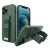 Rope Airbag Lanyard hátlap, tok Samsung Galaxy S21 + 5G (S21 Plus 5G), zöld