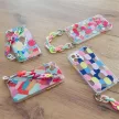 Color Chain Case gel flexible elastic case tok lánccal Samsung Galaxy S21+ 5G (S21 Plus 5G), színes