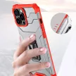 Crystal Ring Case Kickstand ütésálló tok, iPhone 12 Pro Max, kék