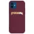 Card Case Silicone Cover Wallet with Card Slot tok Samsung Galaxy S21 + 5G (S21 Plus 5G) bordó