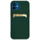 Card Case Silicone Cover Wallet with Card Slot tok Samsung Galaxy S21 + 5G (S21 Plus 5G), zöld