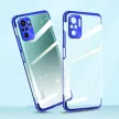 Clear Color Case Xiaomi redmi Note 10 5G/Poco M3 Pro szilikon hátlap, tok, átlátszó-fekete