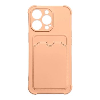   Card Armor Case Pouch Cover tok, iPhone 11 Pro szilikon Armor Air Bag tok, rózsaszín