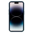 Nillkin Super Frosted Shield Pro Armor Case ütésálló tok iPhone 14 Pro Max hátsó borítás, kék