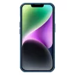 Nillkin Super Frosted Shield Pro mágneses tok iPhone 14 Plus MagSafe, kék