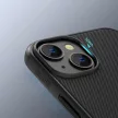 Nillkin Super Frosted Shield Pro mágneses tok iPhone 14 Plus MagSafe, kék