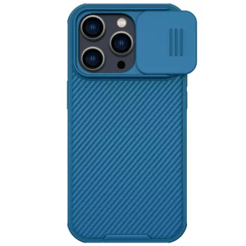   Nillkin CamShield Pro Case iPhone 14 Pro ütésálló hátlap, tok, kék