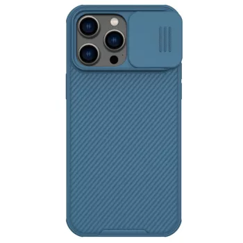   Nillkin CamShield Pro Case iPhone 14 Pro Max ütésálló hátlap, tok, kék