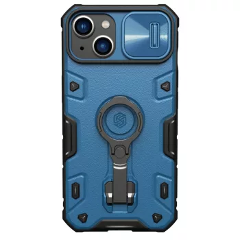   Nillkin CamShield Armor Pro Case iPhone 14 Plus ütésálló hátlap, tok, kék