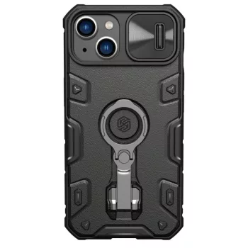   Nillkin CamShield Armor Pro Magnetic Case iPhone 14 Plus MagSafe ütésálló hátlap, tok, fekete