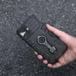 Nillkin CamShield Armor Pro Magnetic Case iPhone 14 Plus MagSafe ütésálló hátlap, tok, fekete