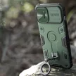 Nillkin CamShield Armor Pro Magnetic Case iPhone 14 Plus MagSafe ütésálló hátlap, tok, kék