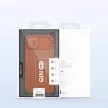 Nillkin Qin bőr Pro Case iPhone 14 Plus Holster Cover oldalra nyíló tok, fekete