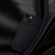 Nillkin Qin bőr Pro Case iPhone 14 Plus Holster Cover oldalra nyíló tok, barna