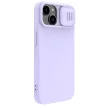 Nillkin CamShield Silky Silicone Case iPhone 14 Plus hátlap, tok, lila