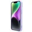 Nillkin CamShield Silky Silicone Case iPhone 14 Plus hátlap, tok, lila