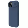 Nillkin CamShield Magnetic Silicone Case iPhone 14 Plus MagSafe hátlap, tok, kék