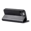 Magnet Fancy Case iPhone 12 Pro Max oldalra nyíló tok, fekete